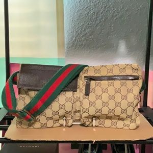 Gucci  supreme Cherry line belt bag